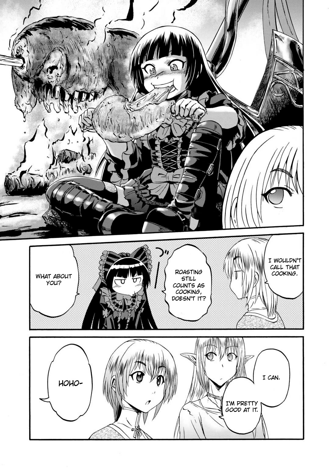 Gate – Jietai Kare no Chi nite, Kaku Tatakeri Chapter 123 - Page 16