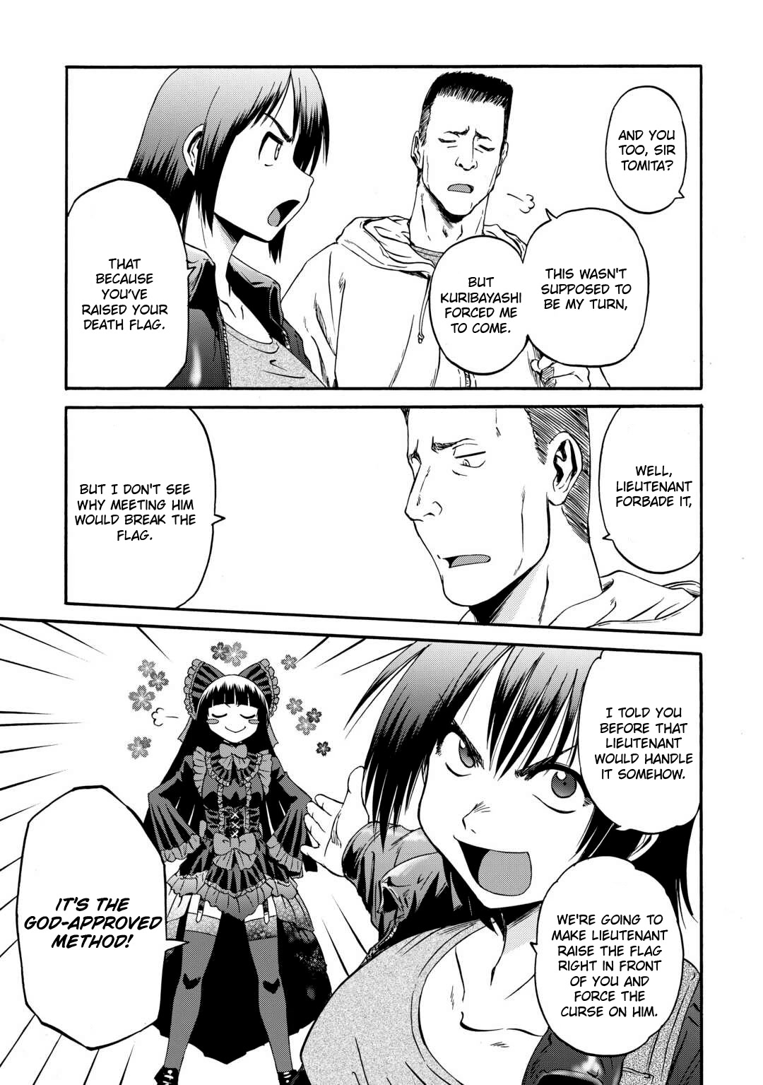 Gate – Jietai Kare no Chi nite, Kaku Tatakeri Chapter 123 - Page 22