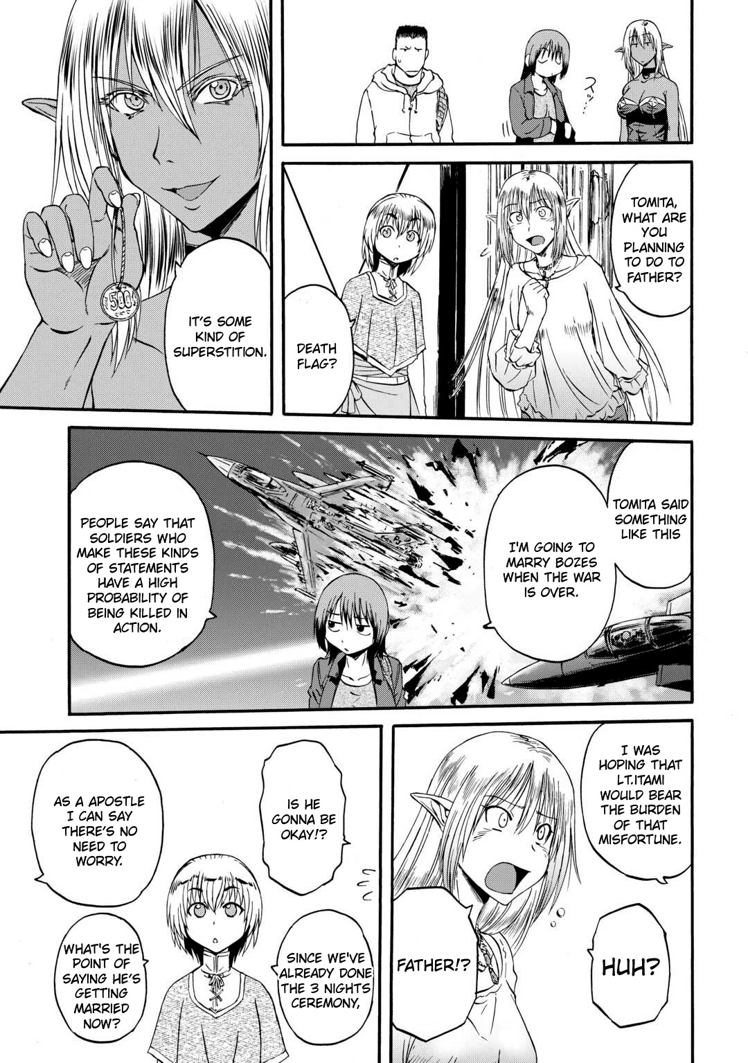 Gate – Jietai Kare no Chi nite, Kaku Tatakeri Chapter 123 - Page 24