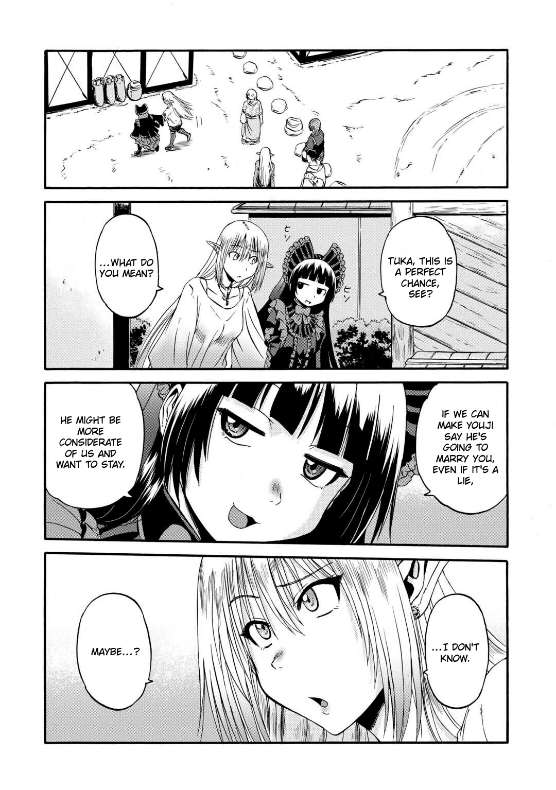 Gate – Jietai Kare no Chi nite, Kaku Tatakeri Chapter 123 - Page 25