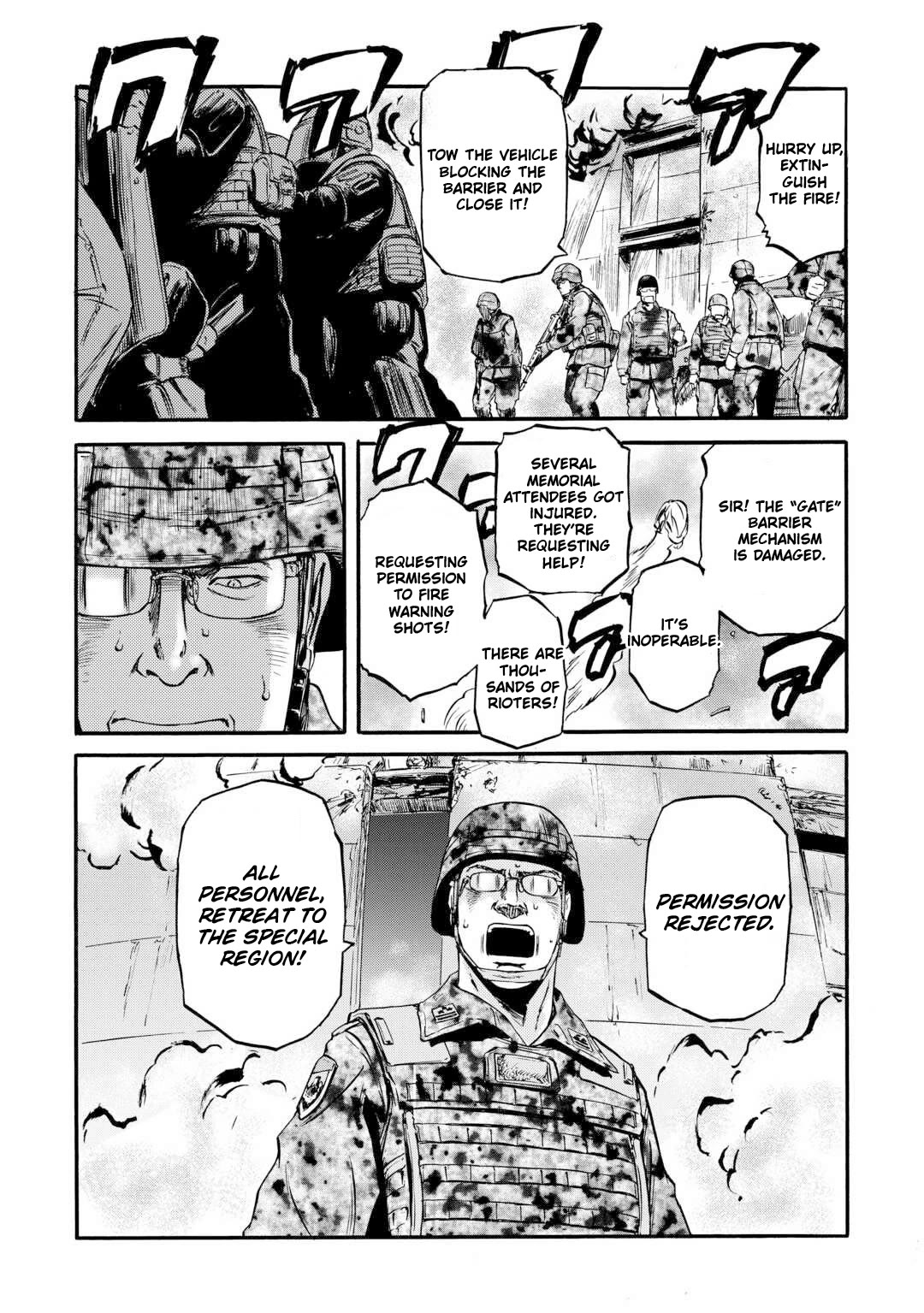 Gate – Jietai Kare no Chi nite, Kaku Tatakeri Chapter 125 - Page 33