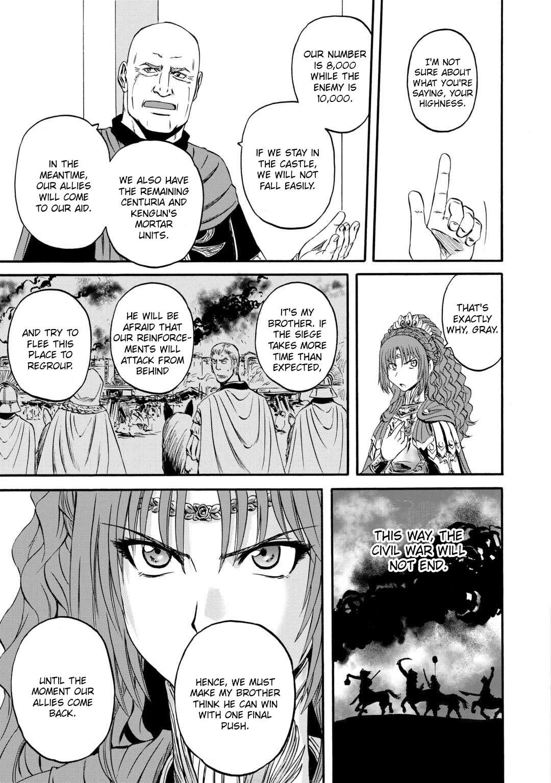 Gate – Jietai Kare no Chi nite, Kaku Tatakeri Chapter 126 - Page 32