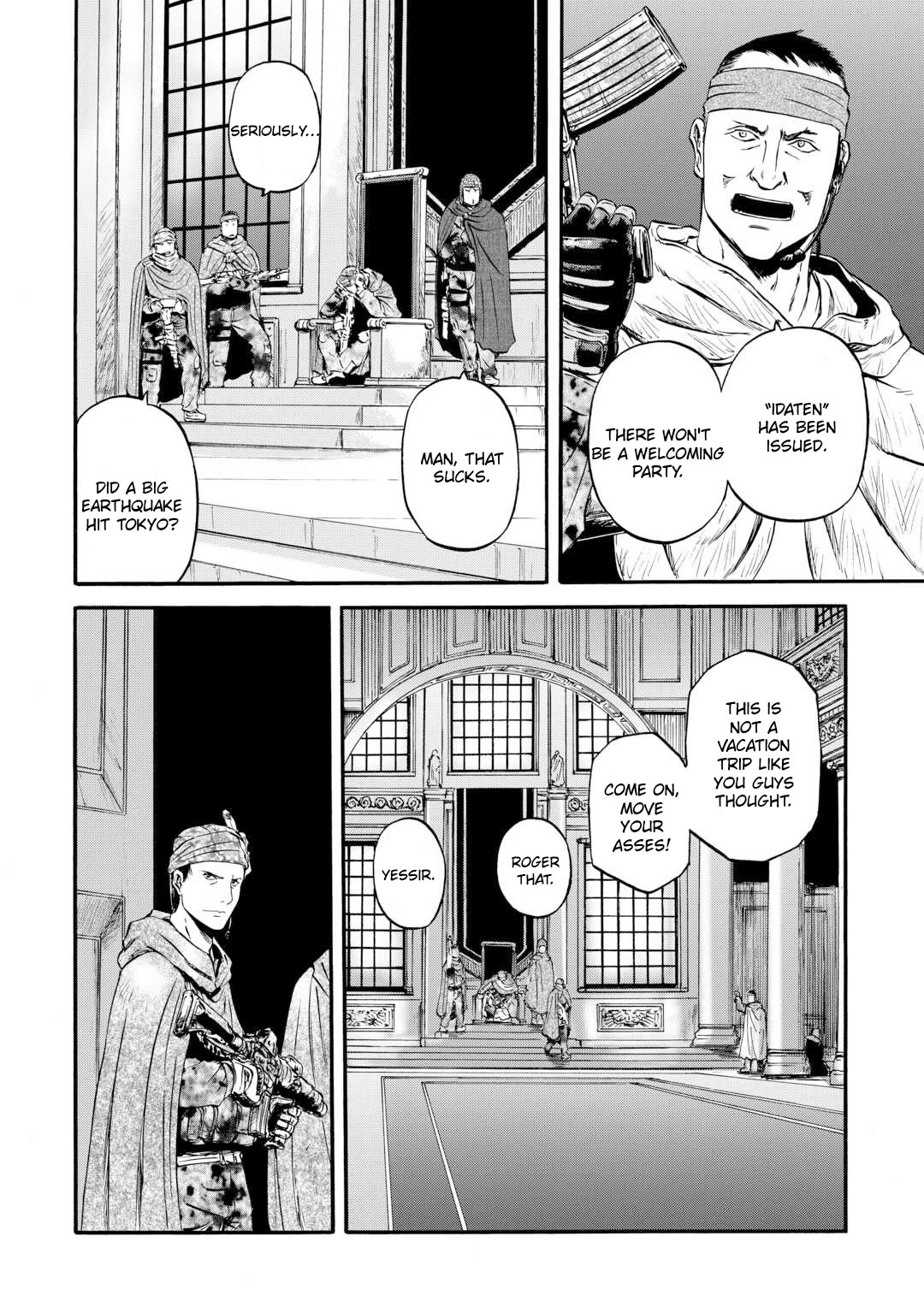 Gate – Jietai Kare no Chi nite, Kaku Tatakeri Chapter 127 - Page 13