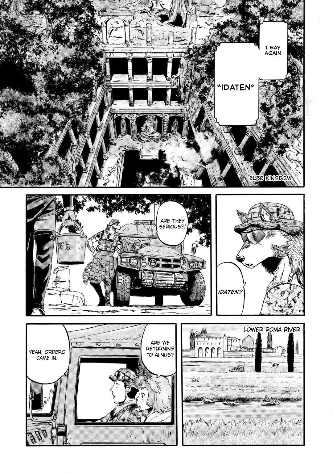 Gate – Jietai Kare no Chi nite, Kaku Tatakeri Chapter 127 - Page 10