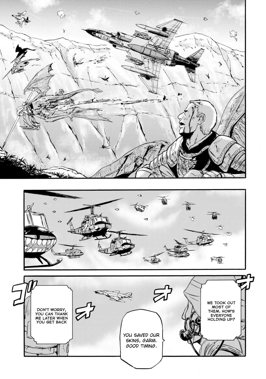 Gate – Jietai Kare no Chi nite, Kaku Tatakeri Chapter 128 - Page 22