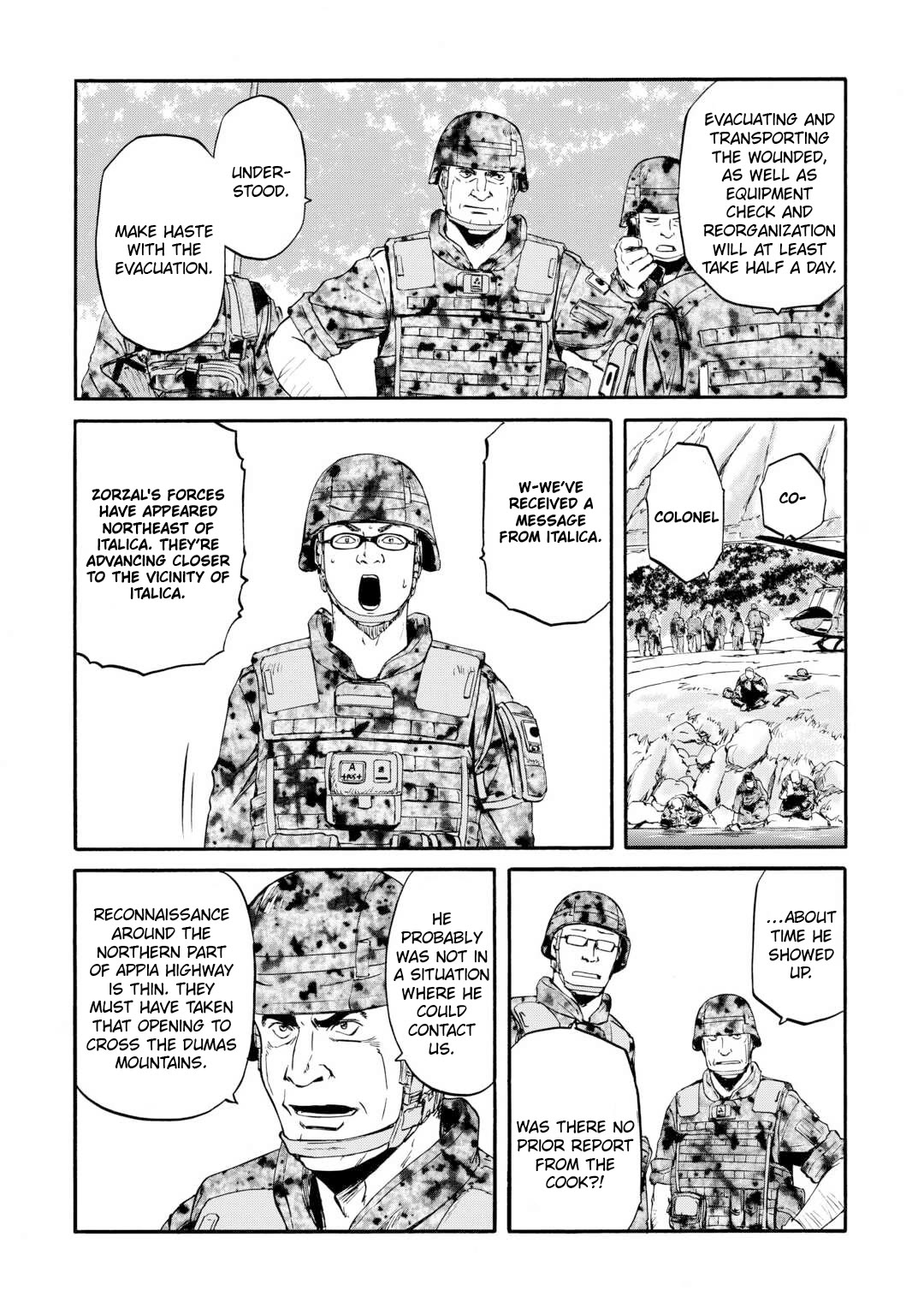 Gate – Jietai Kare no Chi nite, Kaku Tatakeri Chapter 128 - Page 27