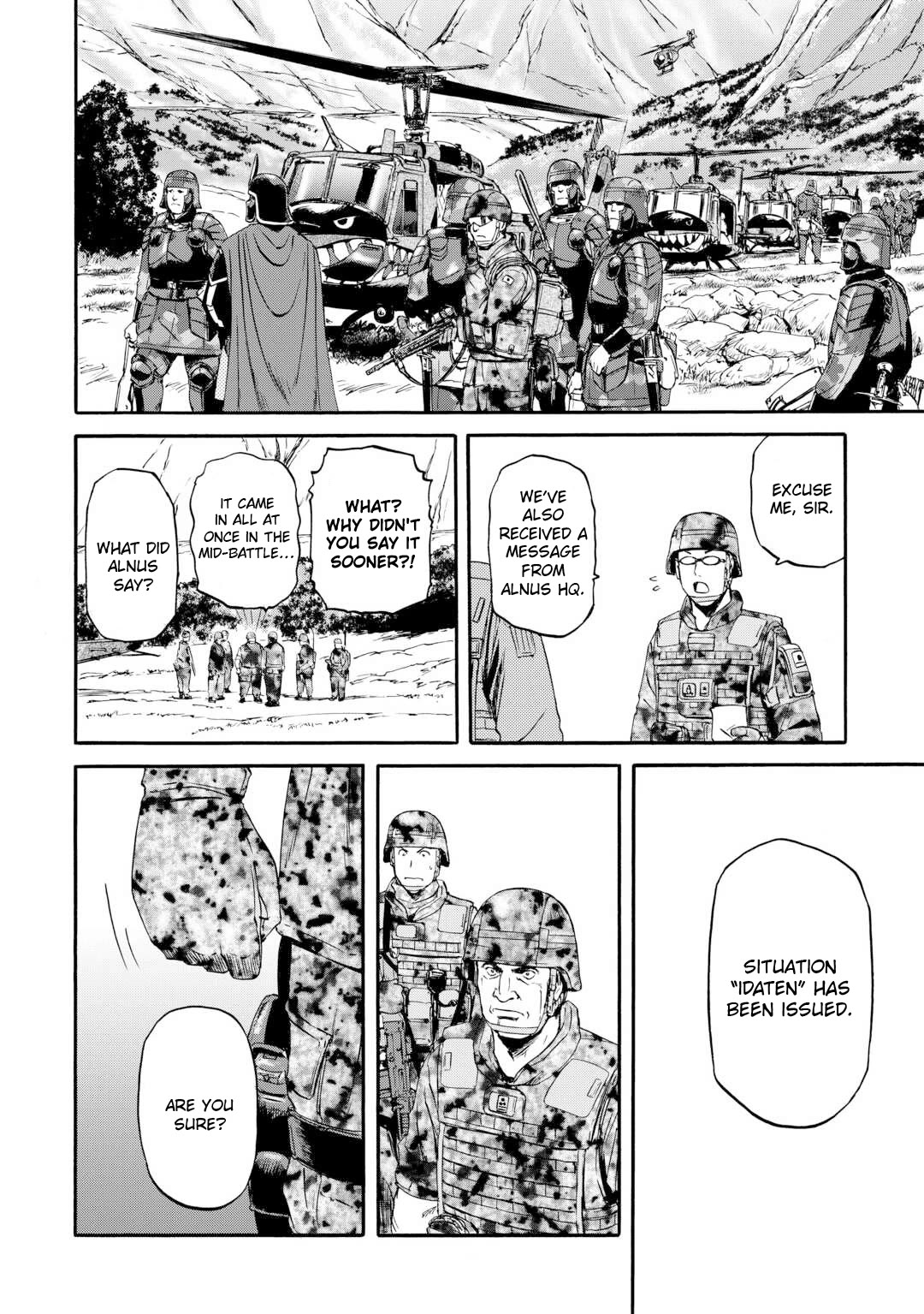 Gate – Jietai Kare no Chi nite, Kaku Tatakeri Chapter 128 - Page 29