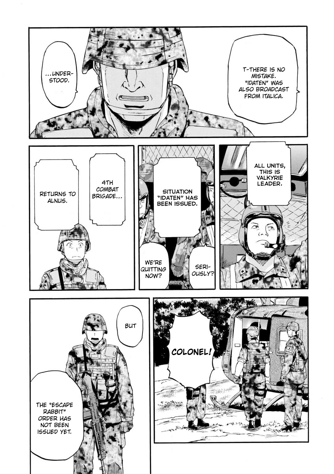 Gate – Jietai Kare no Chi nite, Kaku Tatakeri Chapter 128 - Page 30