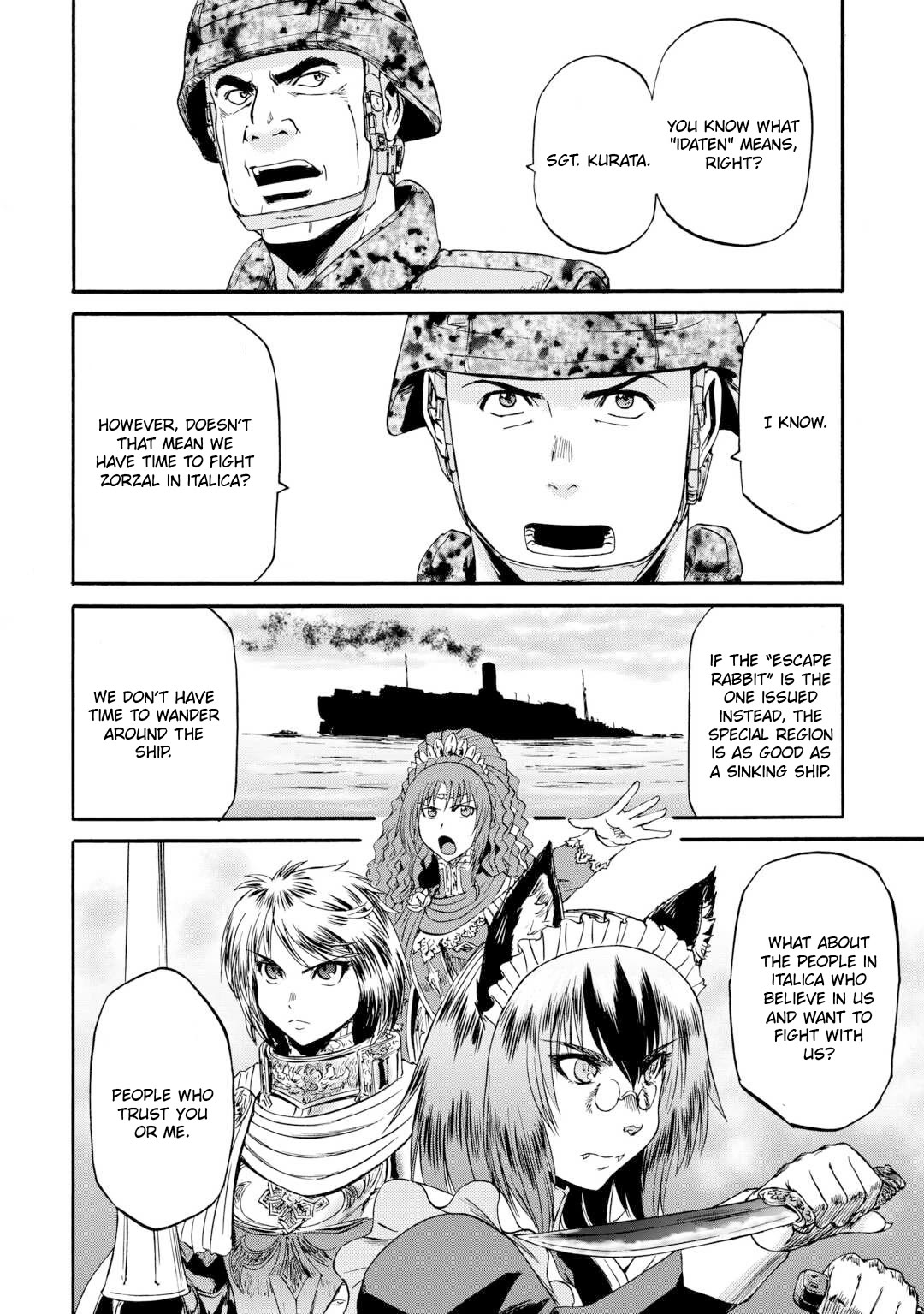 Gate – Jietai Kare no Chi nite, Kaku Tatakeri Chapter 128 - Page 31