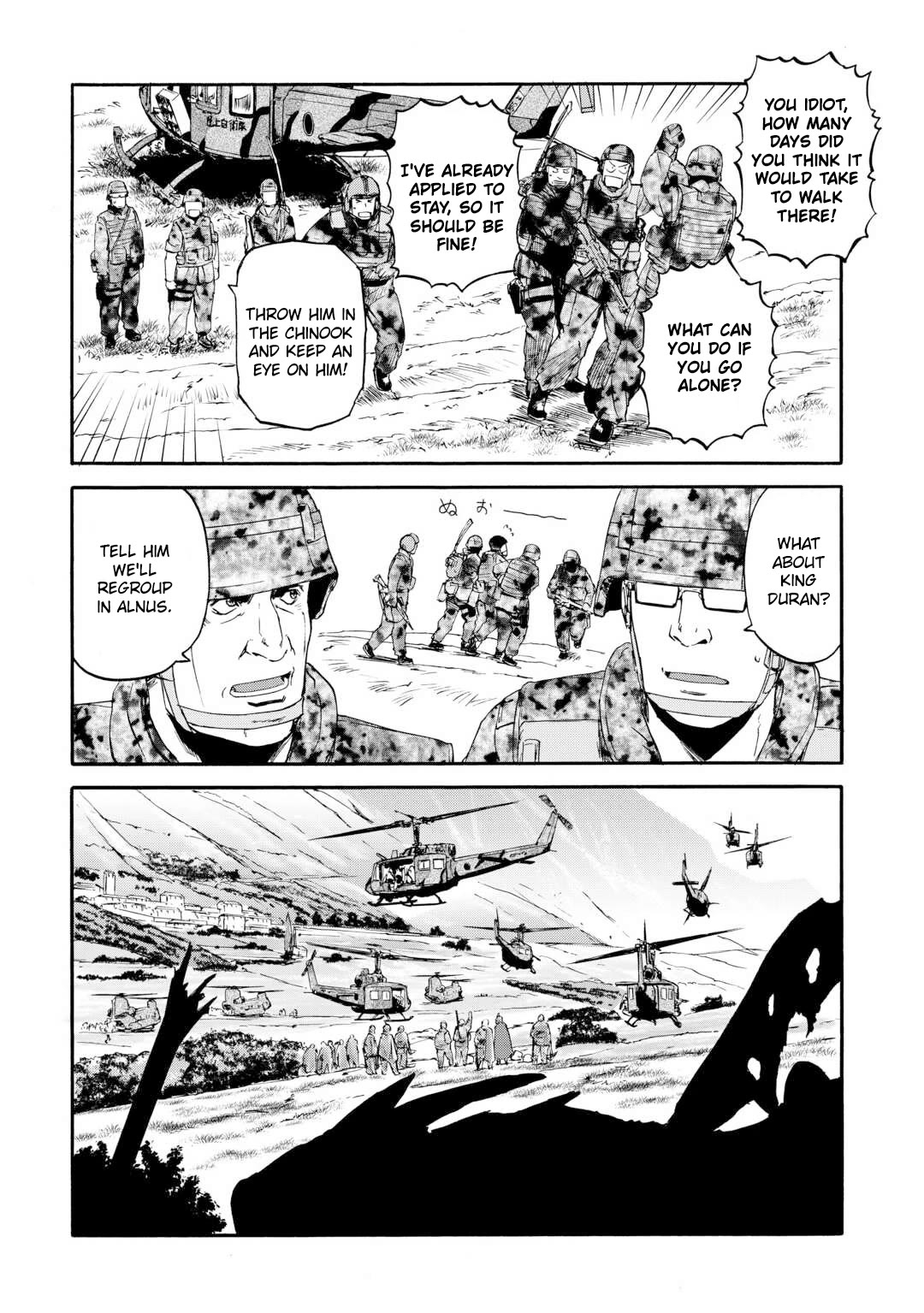 Gate – Jietai Kare no Chi nite, Kaku Tatakeri Chapter 128 - Page 33
