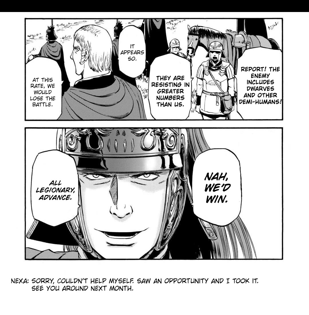 Gate – Jietai Kare no Chi nite, Kaku Tatakeri Chapter 129 - Page 24