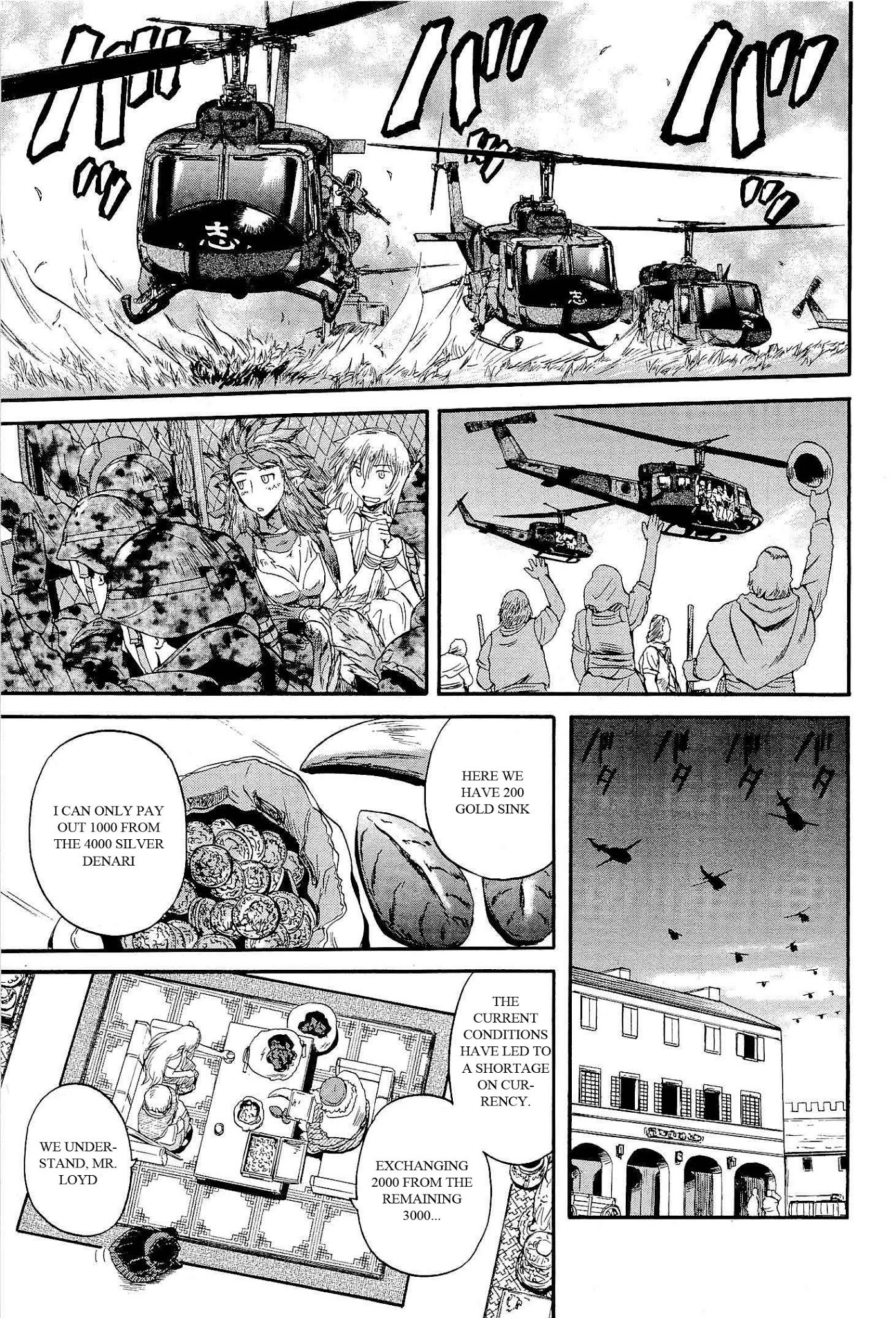 Gate – Jietai Kare no Chi nite, Kaku Tatakeri Chapter 13 - Page 11