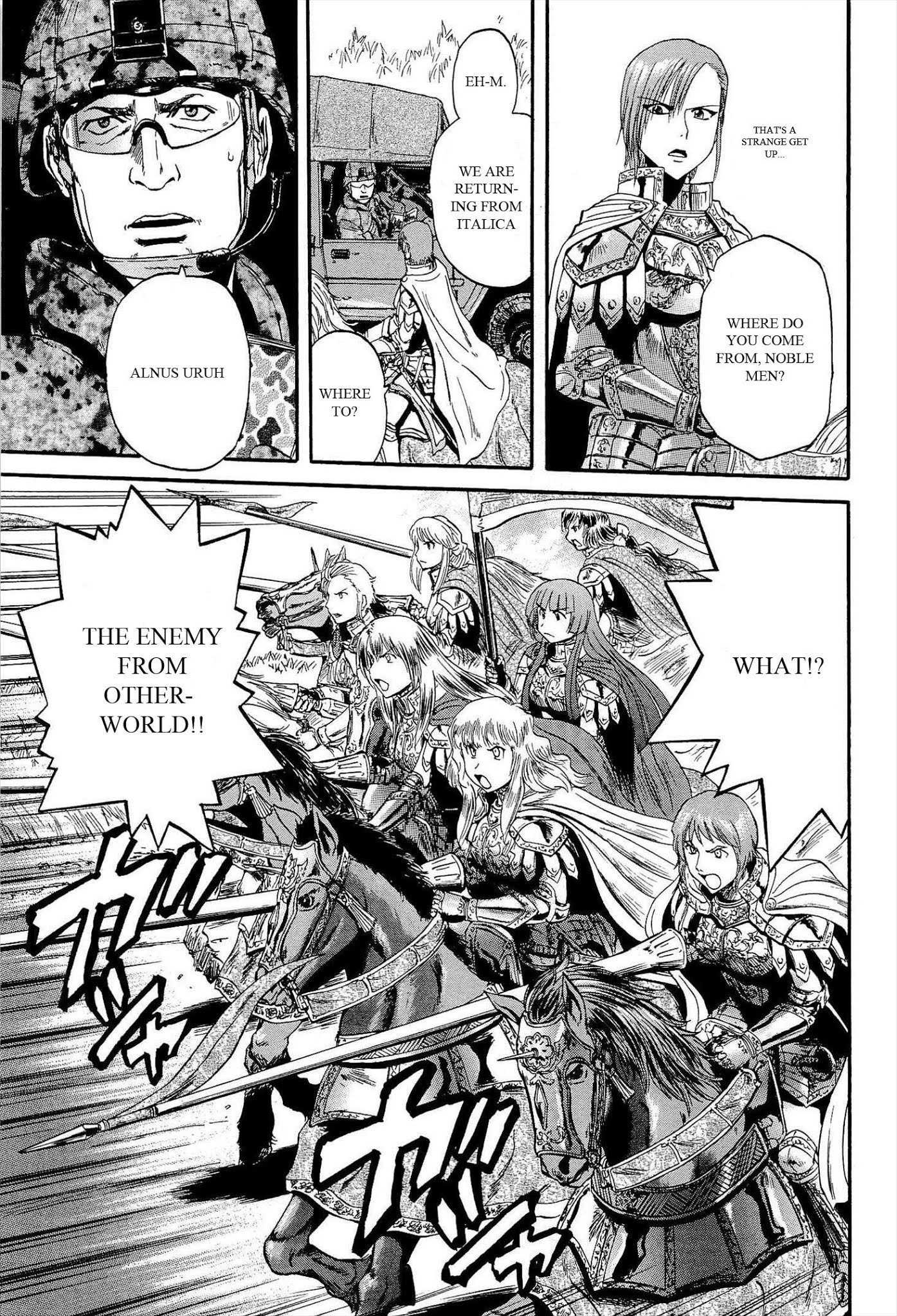 Gate – Jietai Kare no Chi nite, Kaku Tatakeri Chapter 13 - Page 17