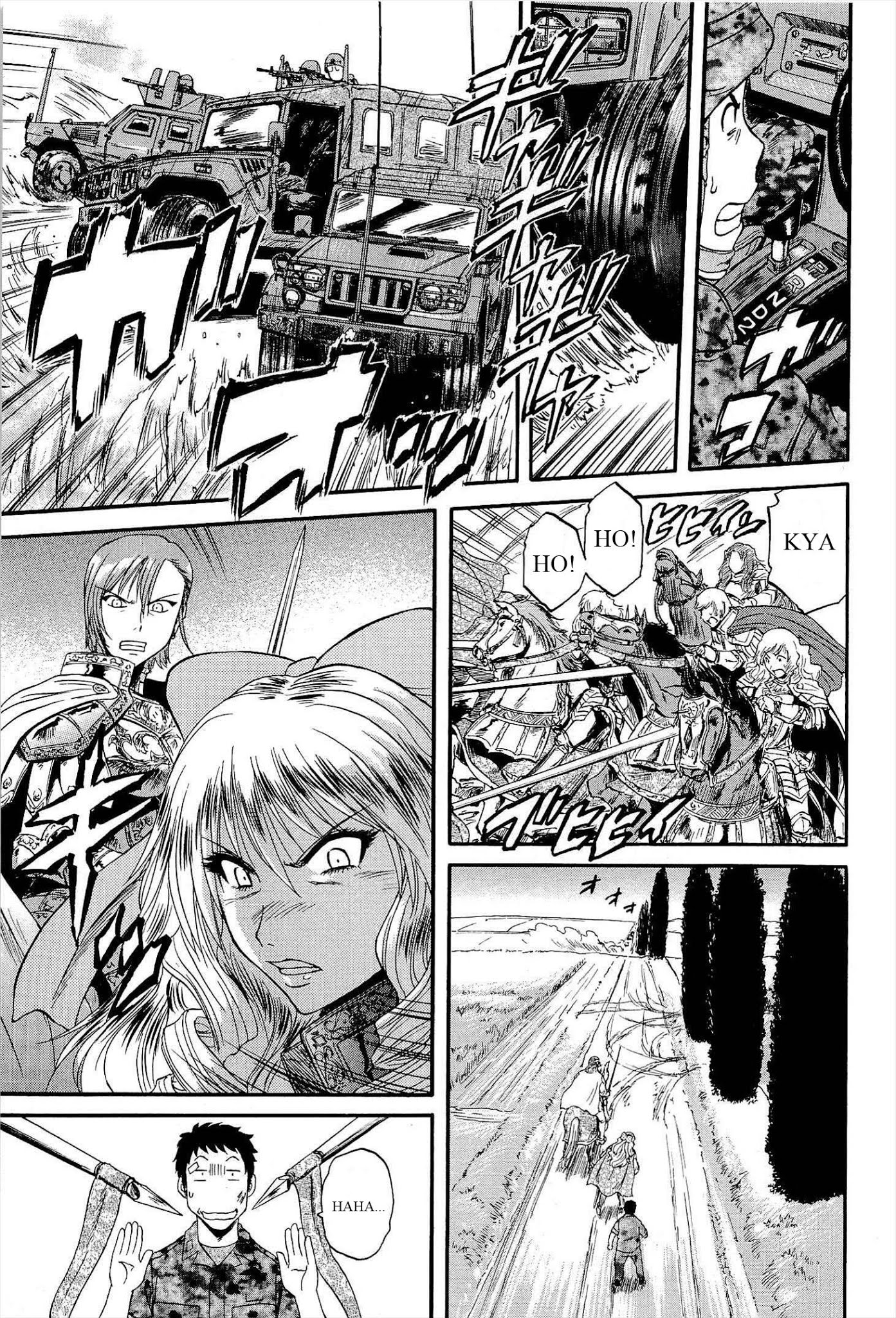 Gate – Jietai Kare no Chi nite, Kaku Tatakeri Chapter 13 - Page 21
