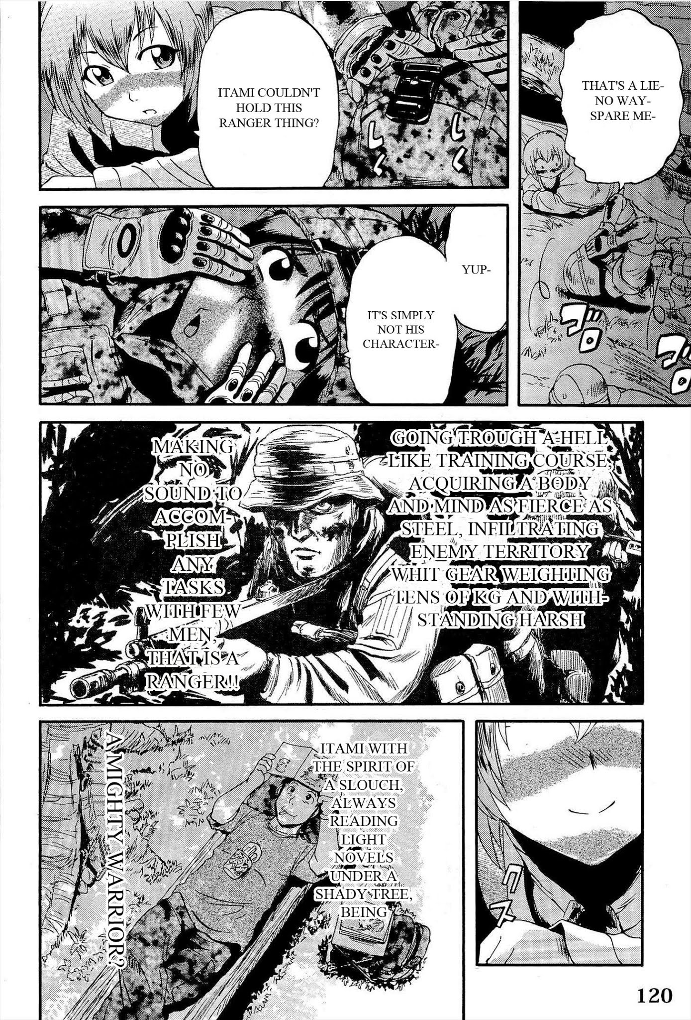 Gate – Jietai Kare no Chi nite, Kaku Tatakeri Chapter 13 - Page 30