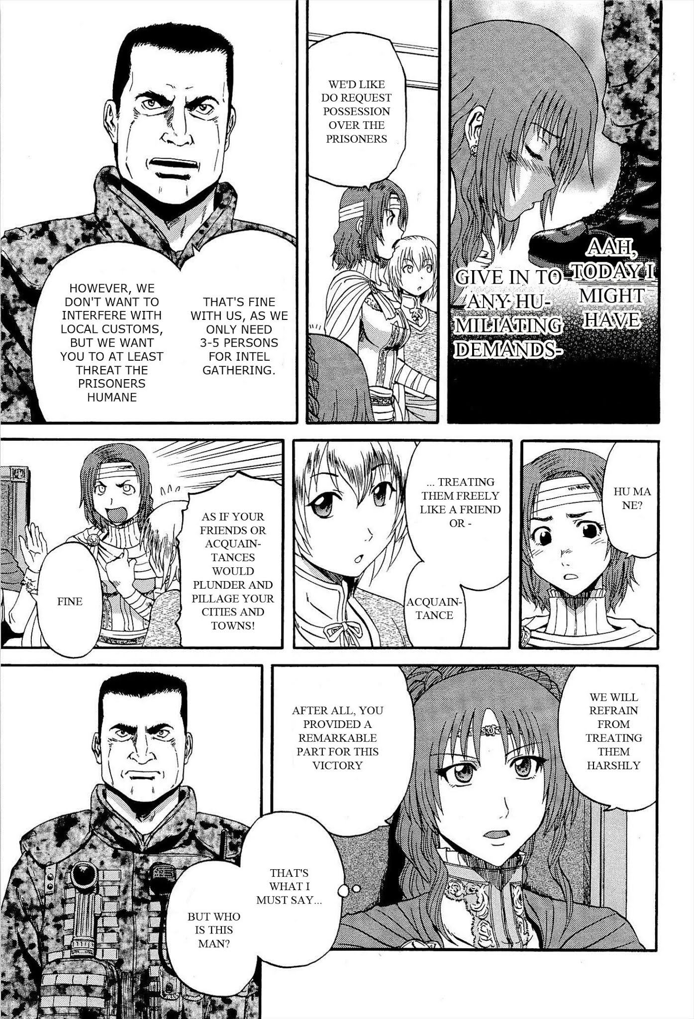 Gate – Jietai Kare no Chi nite, Kaku Tatakeri Chapter 13 - Page 7