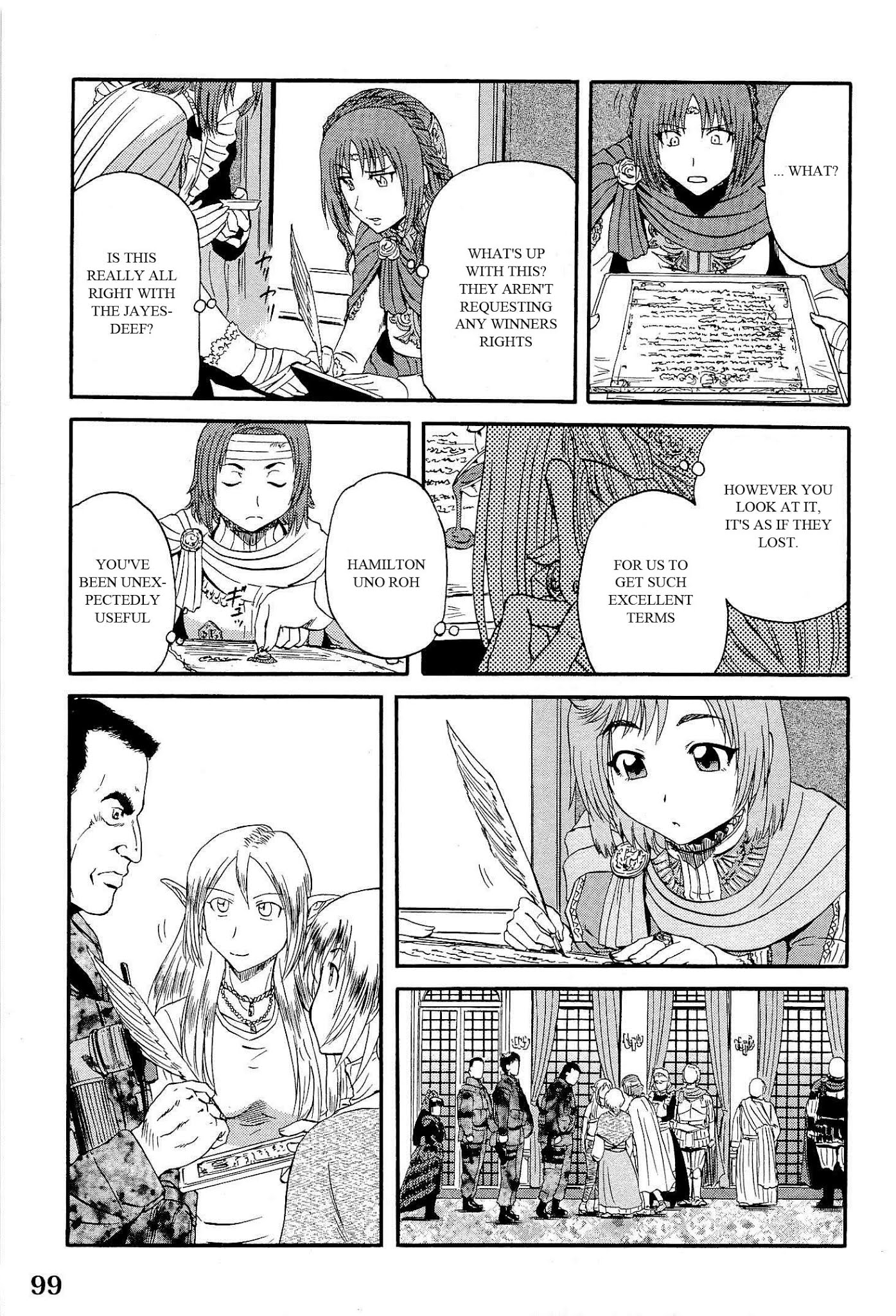 Gate – Jietai Kare no Chi nite, Kaku Tatakeri Chapter 13 - Page 9