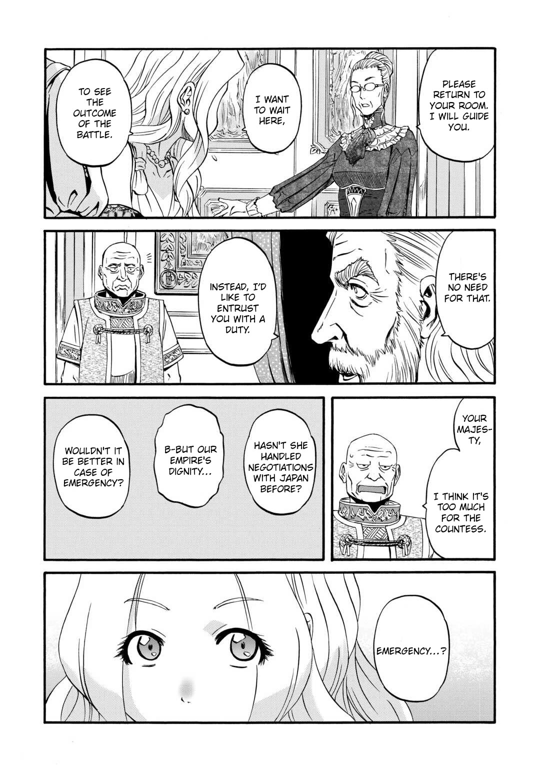 Gate – Jietai Kare no Chi nite, Kaku Tatakeri Chapter 131 - Page 14