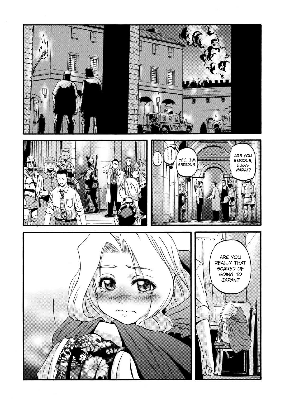 Gate – Jietai Kare no Chi nite, Kaku Tatakeri Chapter 131 - Page 17