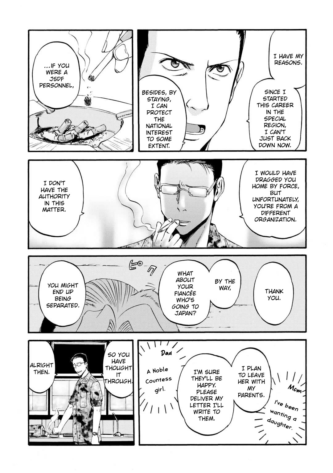Gate – Jietai Kare no Chi nite, Kaku Tatakeri Chapter 131 - Page 23