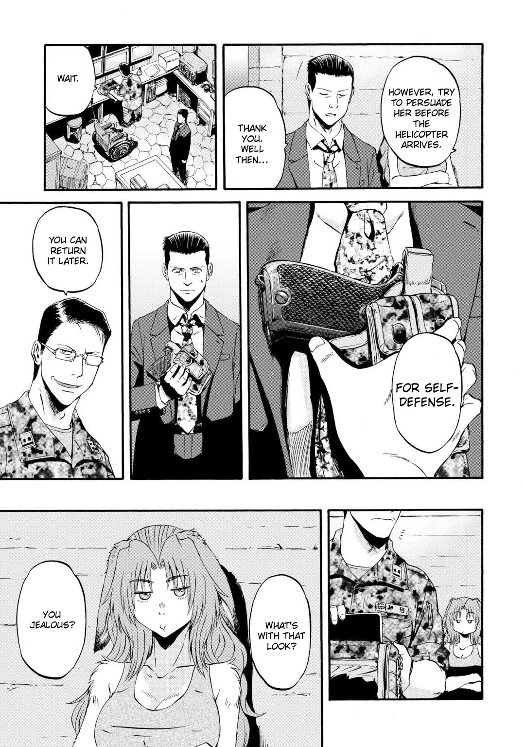 Gate – Jietai Kare no Chi nite, Kaku Tatakeri Chapter 131 - Page 24