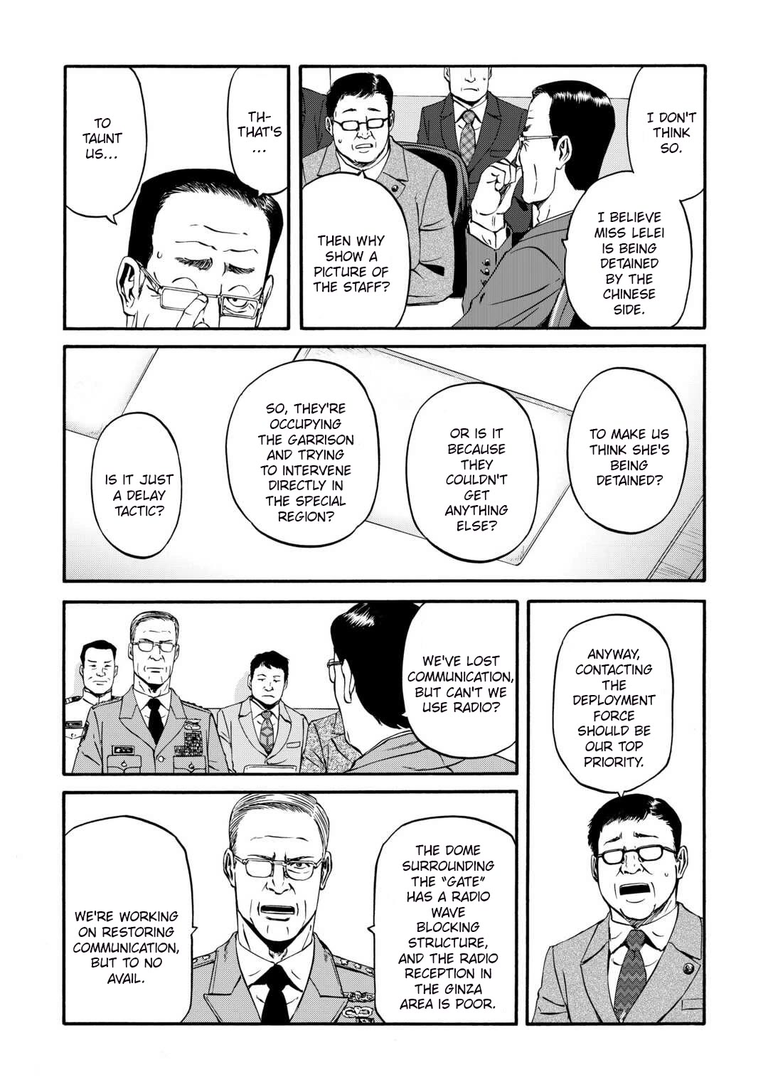 Gate – Jietai Kare no Chi nite, Kaku Tatakeri Chapter 133 - Page 13
