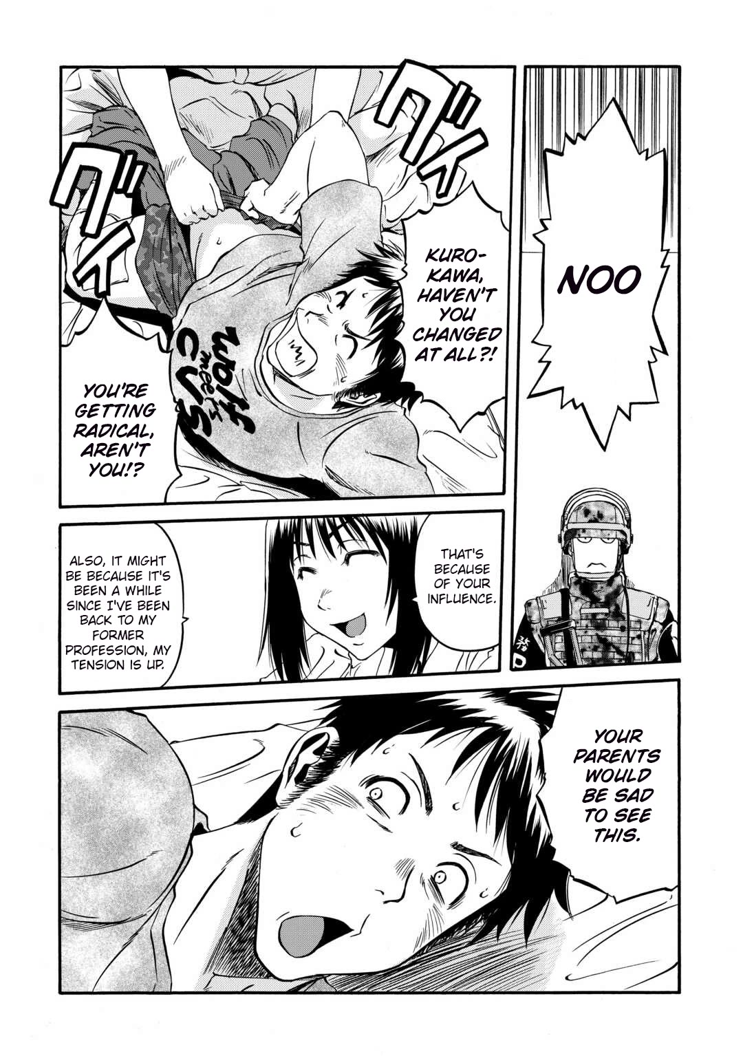Gate – Jietai Kare no Chi nite, Kaku Tatakeri Chapter 133 - Page 25