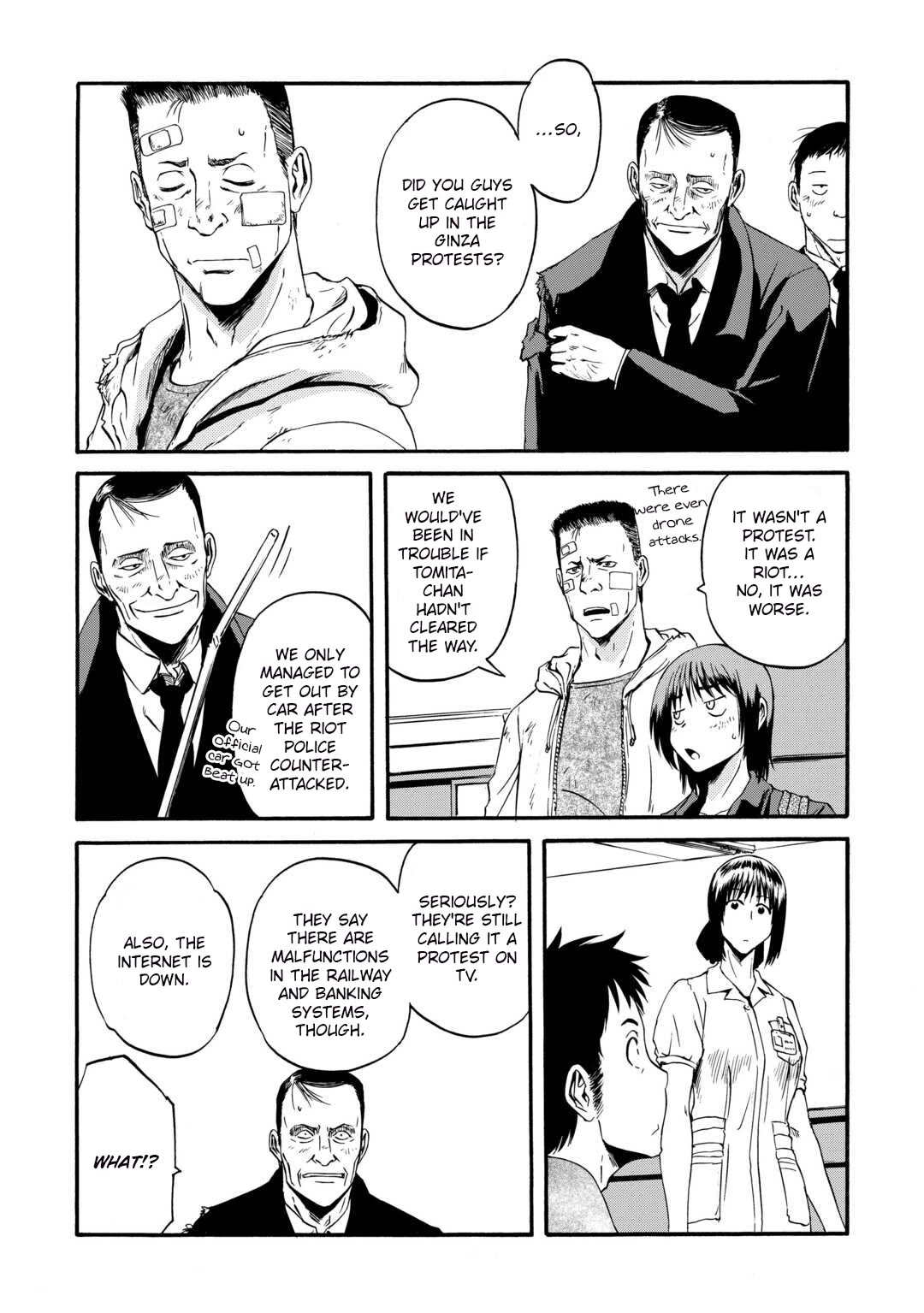 Gate – Jietai Kare no Chi nite, Kaku Tatakeri Chapter 133 - Page 31