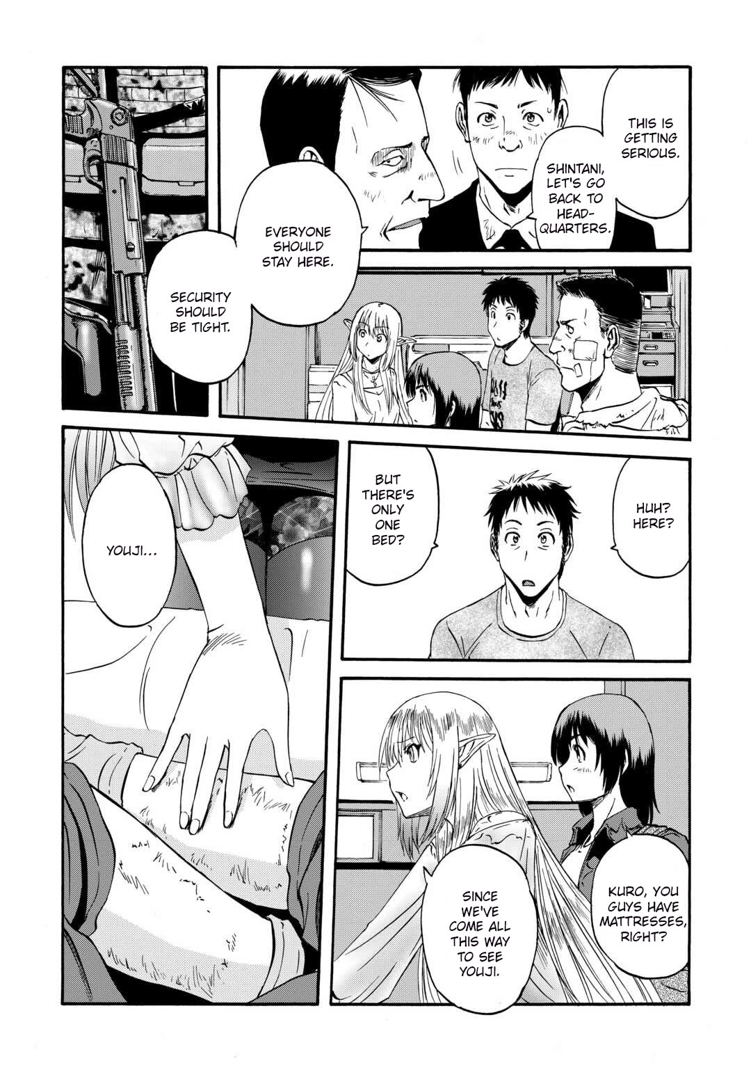 Gate – Jietai Kare no Chi nite, Kaku Tatakeri Chapter 133 - Page 32