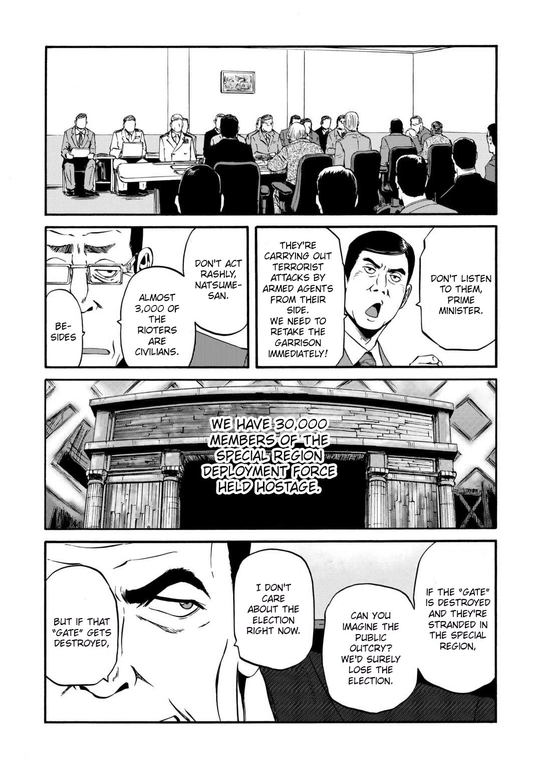 Gate – Jietai Kare no Chi nite, Kaku Tatakeri Chapter 133 - Page 8