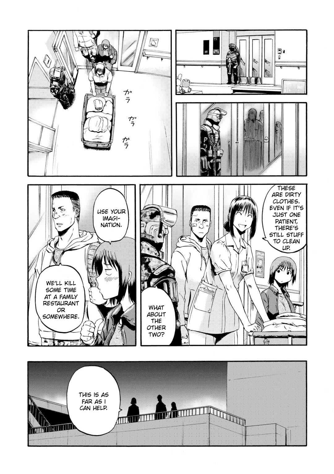 Gate – Jietai Kare no Chi nite, Kaku Tatakeri Chapter 134 - Page 34