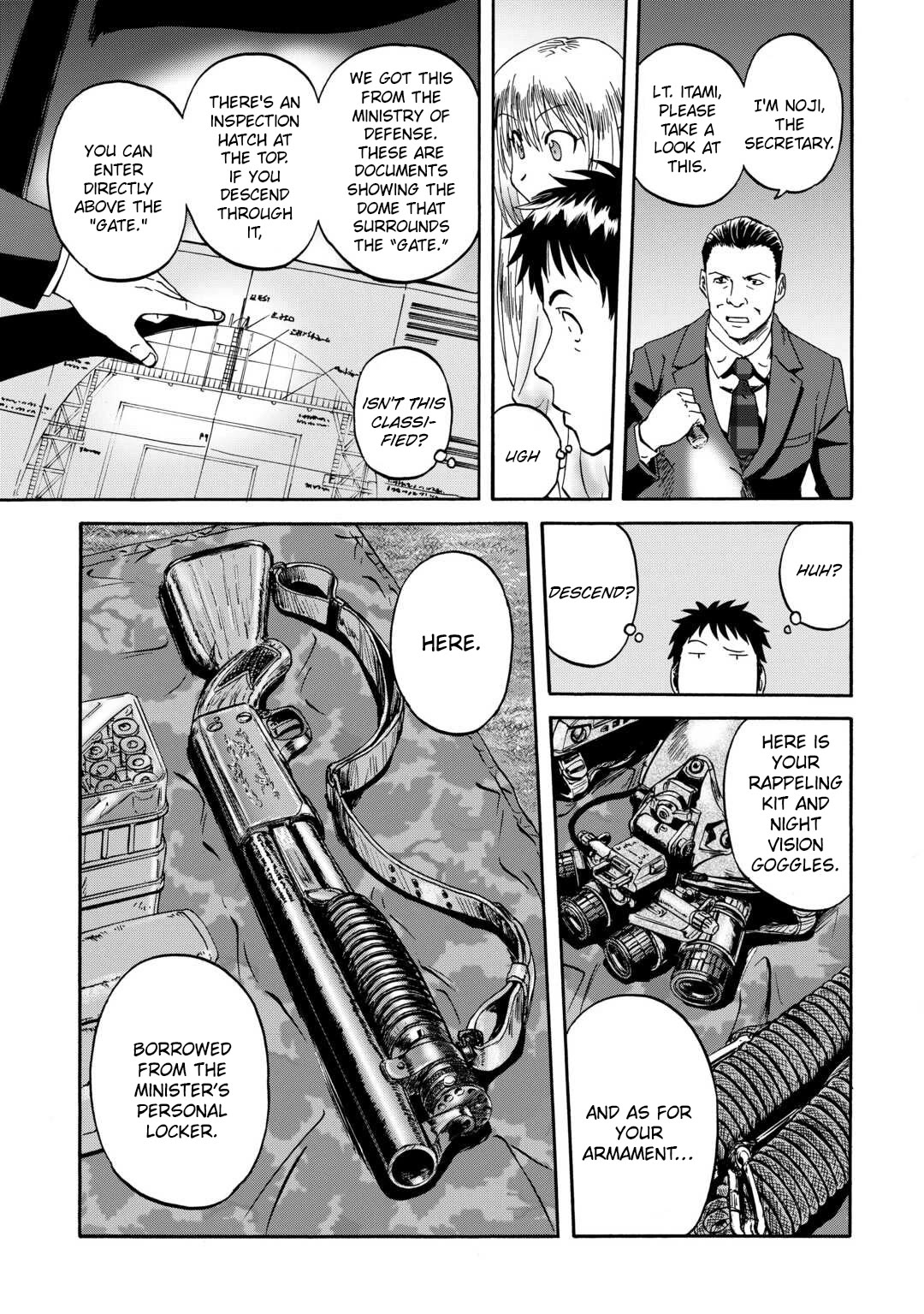 Gate – Jietai Kare no Chi nite, Kaku Tatakeri Chapter 135 - Page 32