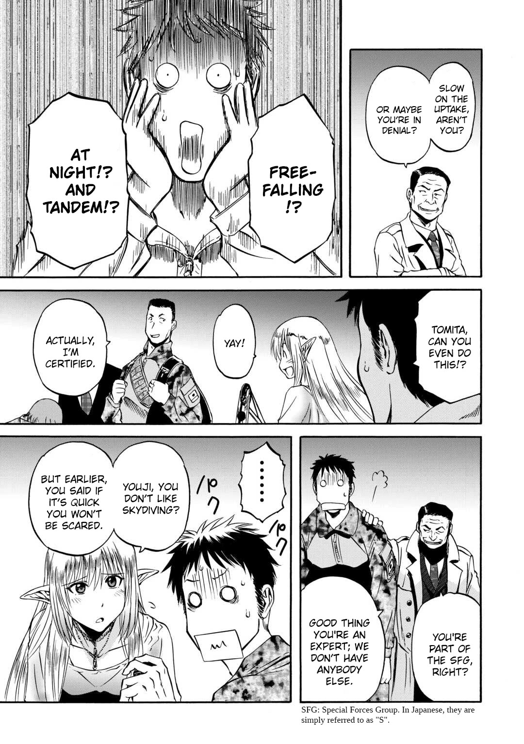 Gate – Jietai Kare no Chi nite, Kaku Tatakeri Chapter 135 - Page 34
