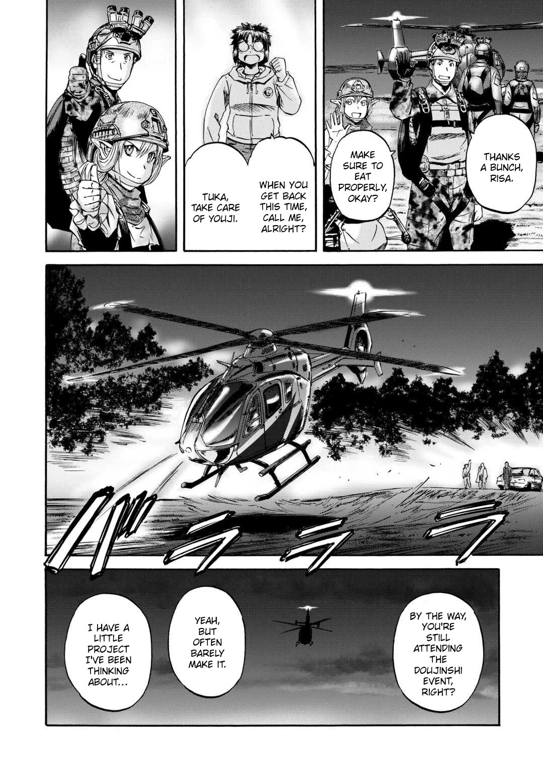 Gate – Jietai Kare no Chi nite, Kaku Tatakeri Chapter 135 - Page 37