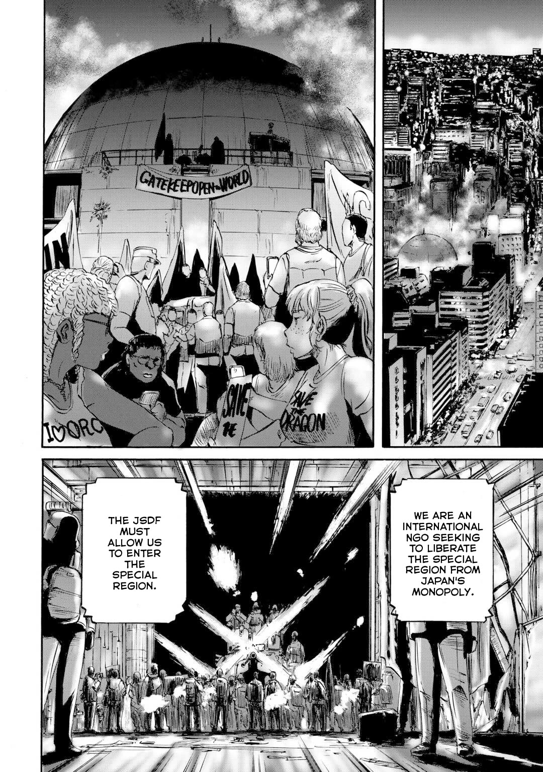 Gate – Jietai Kare no Chi nite, Kaku Tatakeri Chapter 136 - Page 18