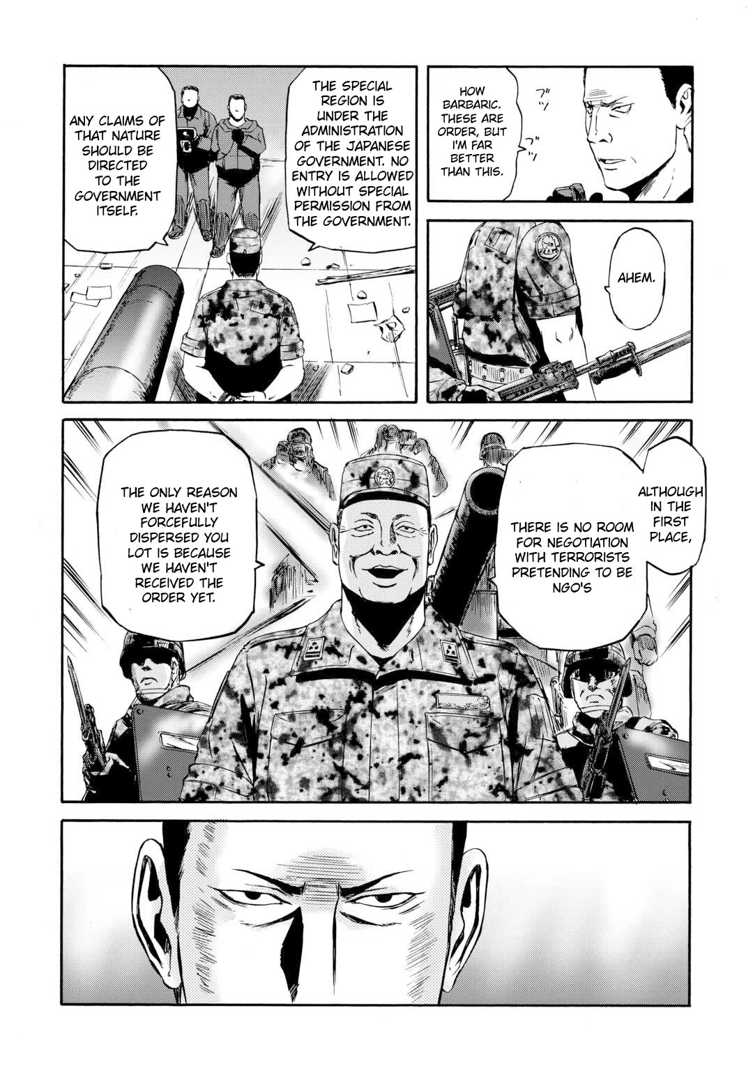 Gate – Jietai Kare no Chi nite, Kaku Tatakeri Chapter 136 - Page 20