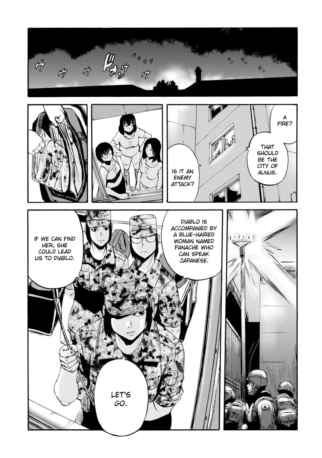 Gate – Jietai Kare no Chi nite, Kaku Tatakeri Chapter 136 - Page 32