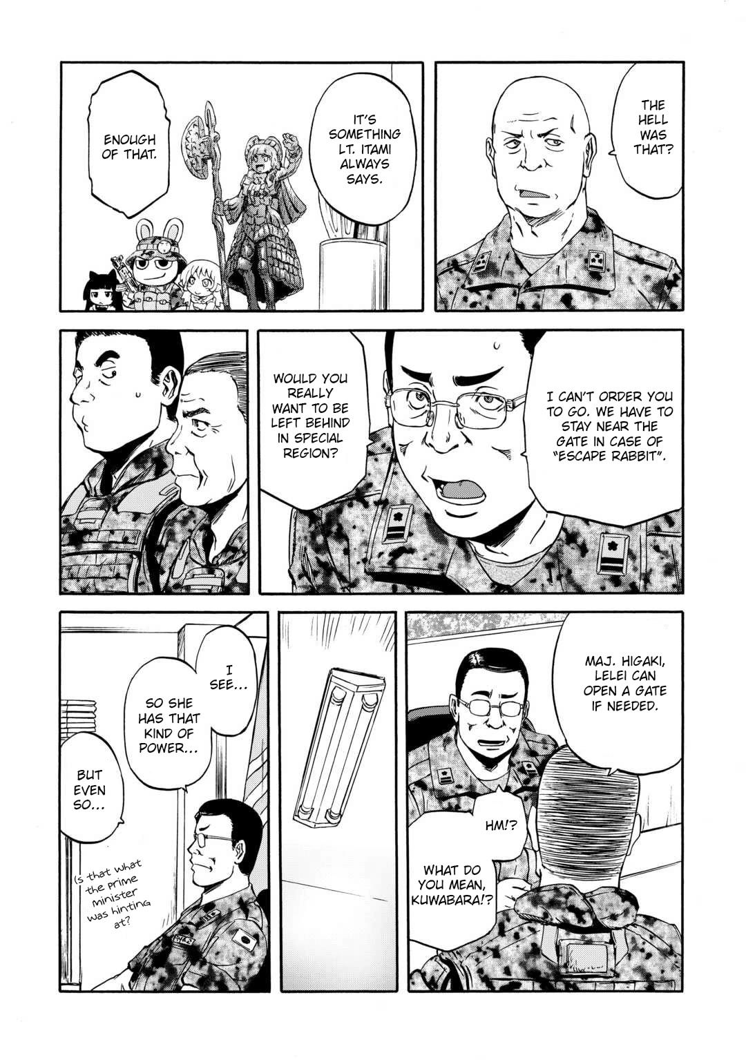 Gate – Jietai Kare no Chi nite, Kaku Tatakeri Chapter 137 - Page 26