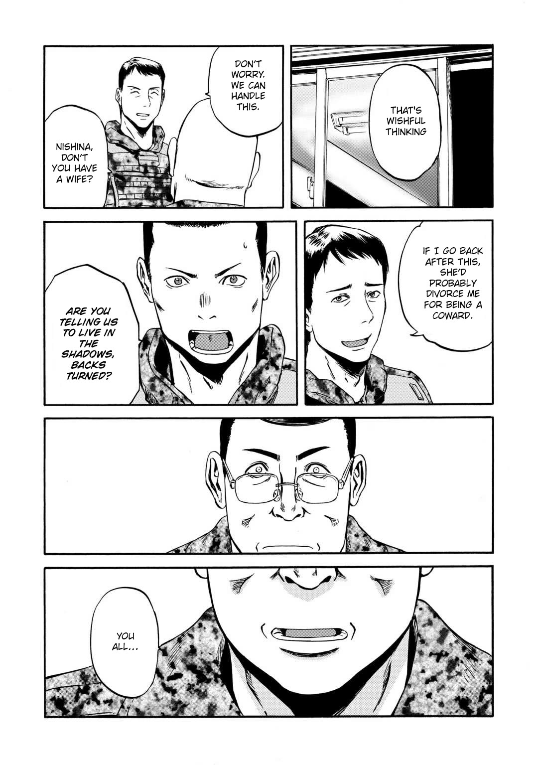 Gate – Jietai Kare no Chi nite, Kaku Tatakeri Chapter 137 - Page 27