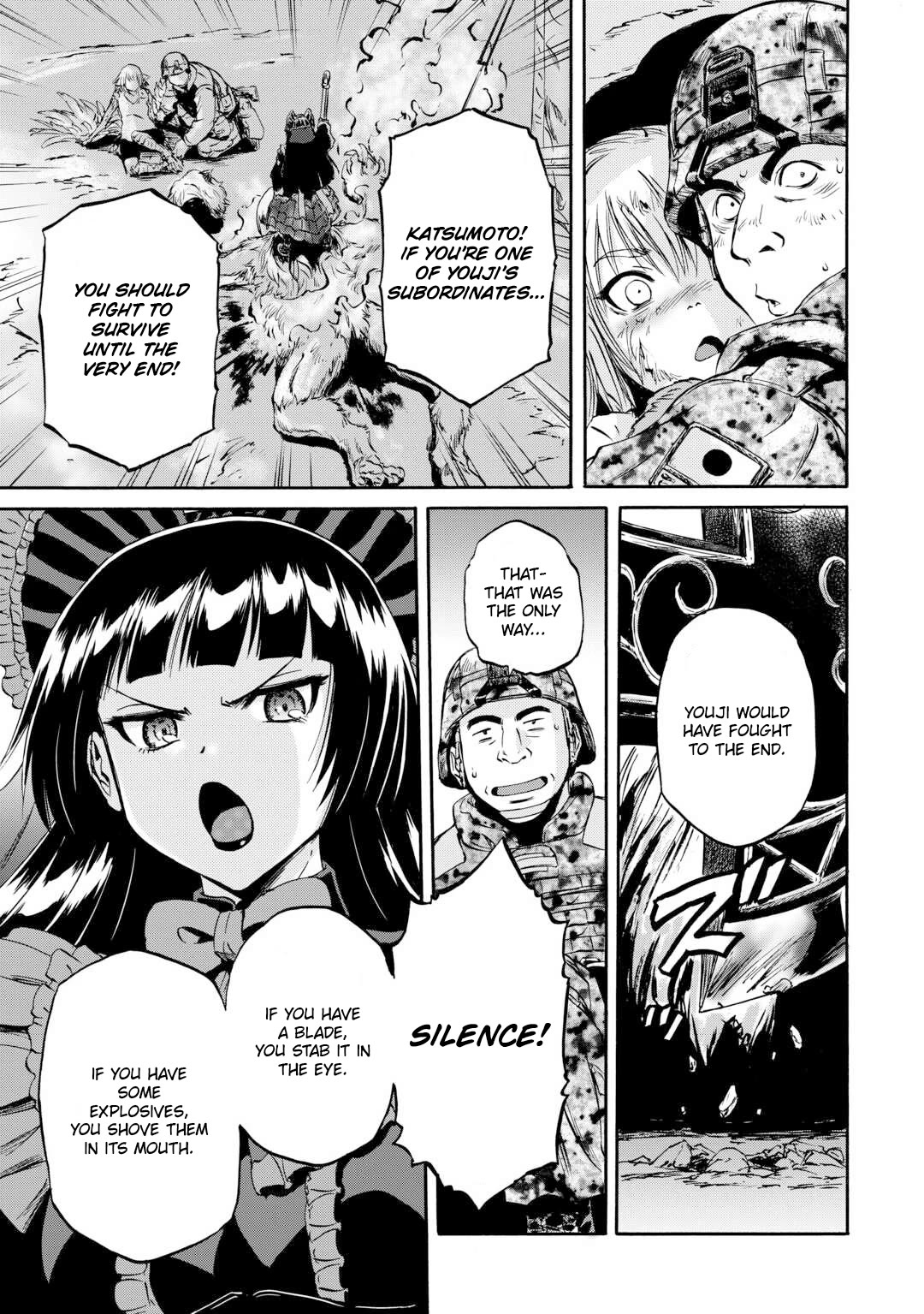 Gate – Jietai Kare no Chi nite, Kaku Tatakeri Chapter 138 - Page 16