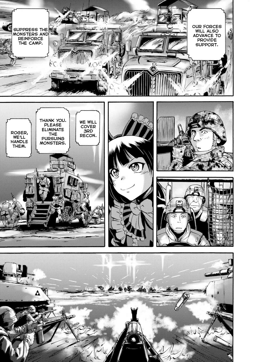 Gate – Jietai Kare no Chi nite, Kaku Tatakeri Chapter 138 - Page 22