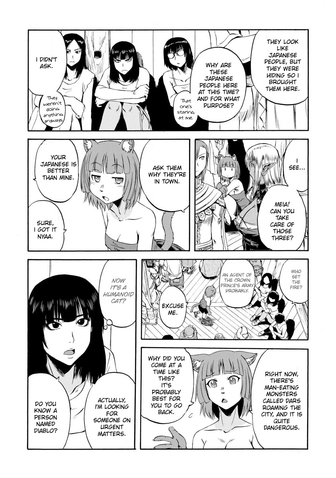 Gate – Jietai Kare no Chi nite, Kaku Tatakeri Chapter 138 - Page 27