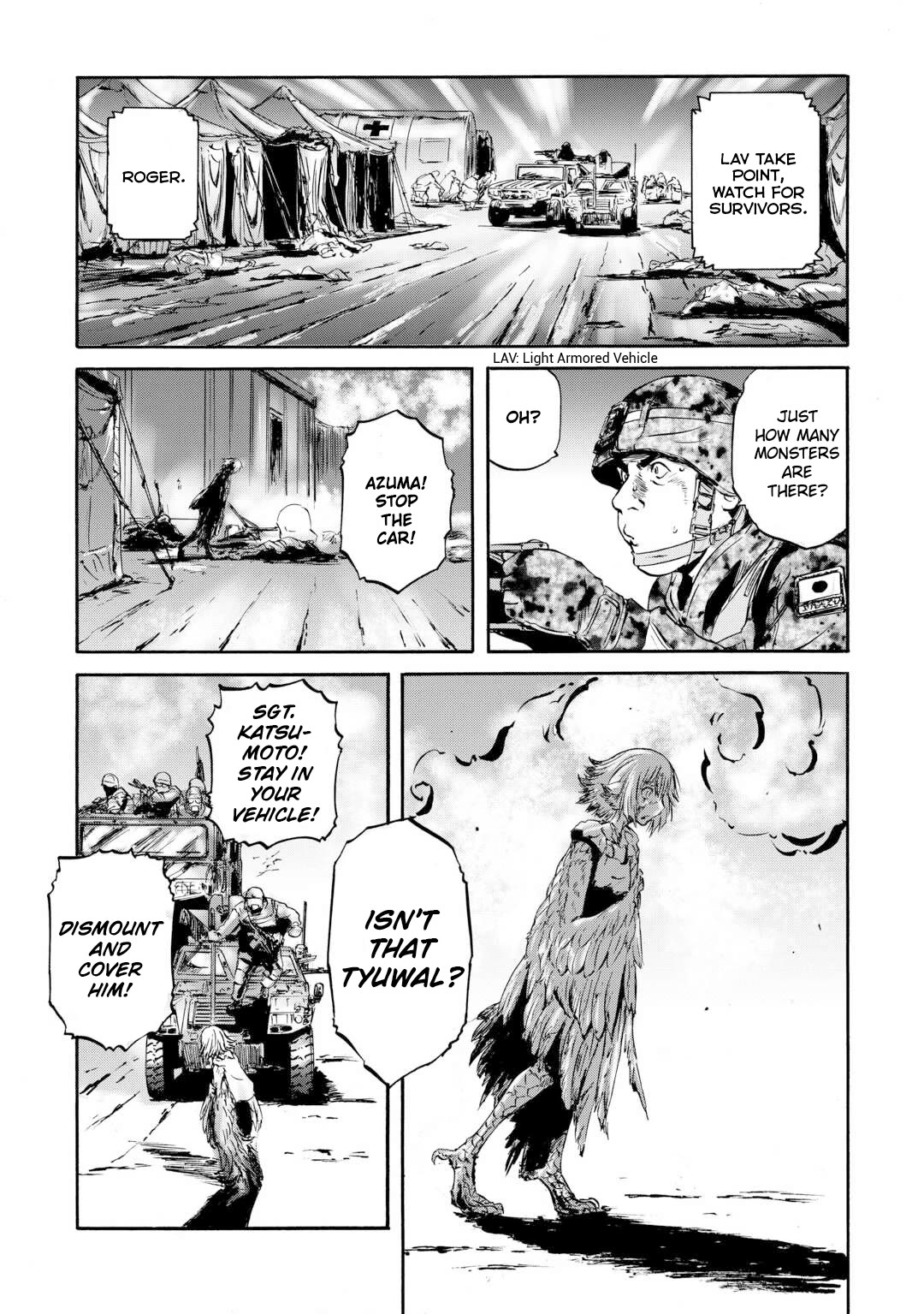 Gate – Jietai Kare no Chi nite, Kaku Tatakeri Chapter 138 - Page 6