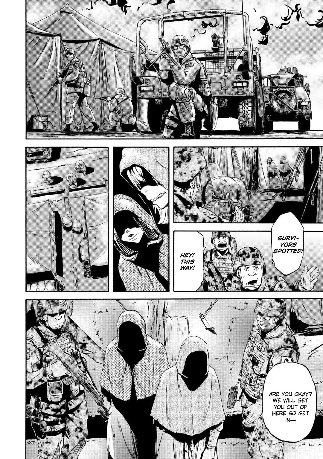 Gate – Jietai Kare no Chi nite, Kaku Tatakeri Chapter 138 - Page 7