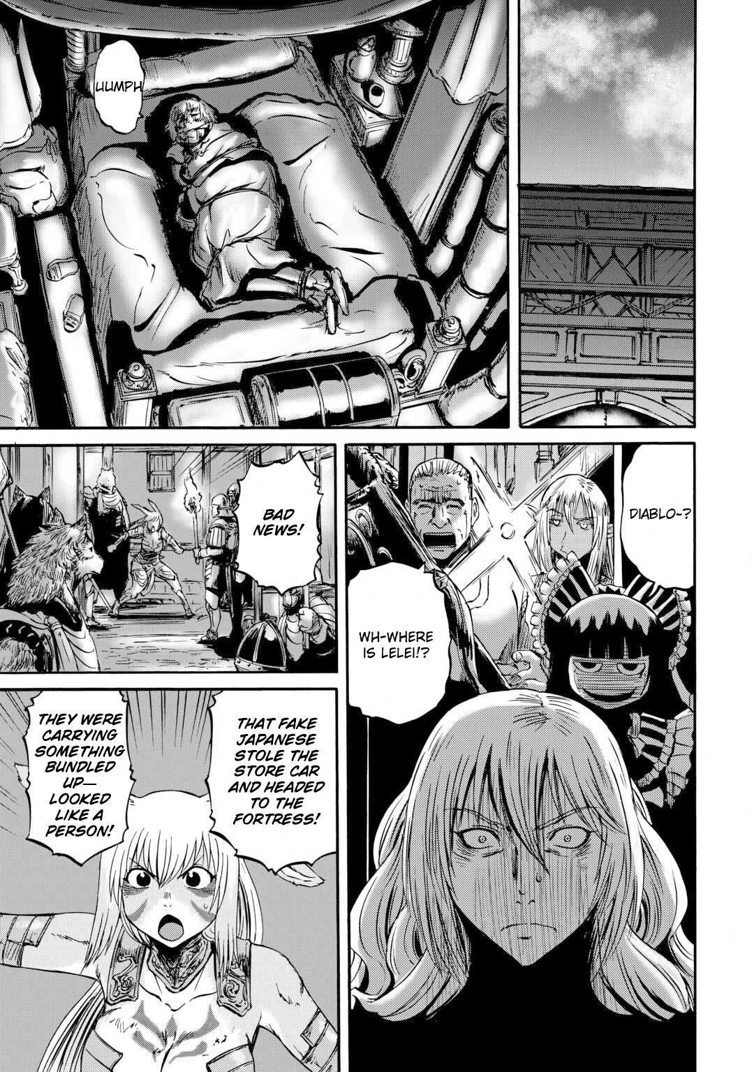 Gate – Jietai Kare no Chi nite, Kaku Tatakeri Chapter 139 - Page 22
