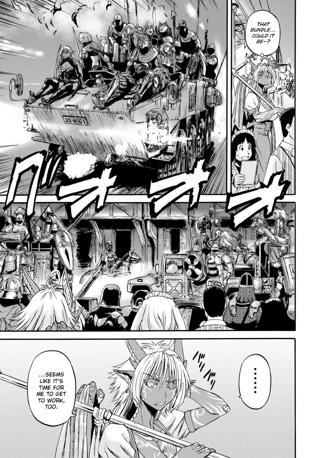 Gate – Jietai Kare no Chi nite, Kaku Tatakeri Chapter 139 - Page 24