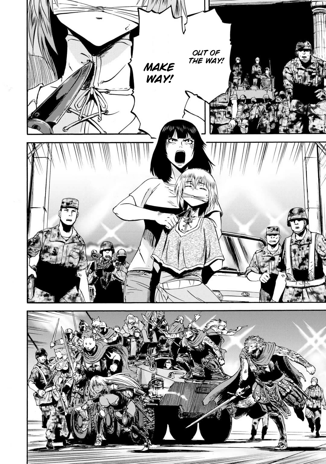 Gate – Jietai Kare no Chi nite, Kaku Tatakeri Chapter 139 - Page 34