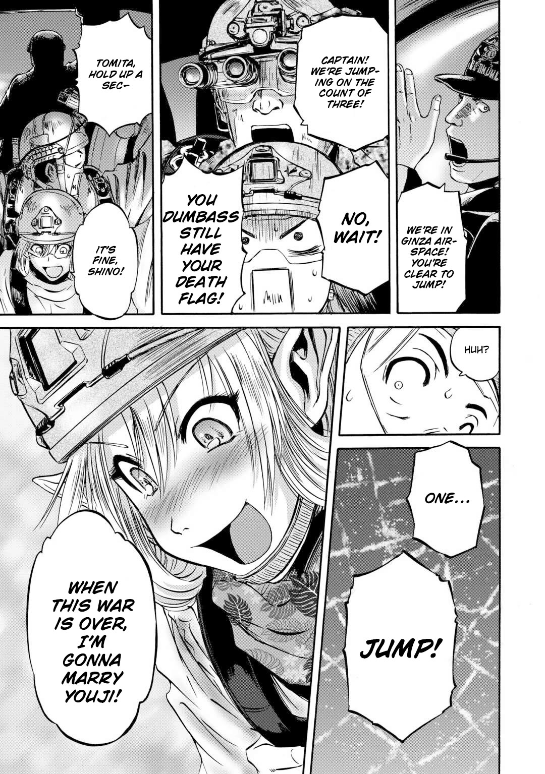 Gate – Jietai Kare no Chi nite, Kaku Tatakeri Chapter 139 - Page 39