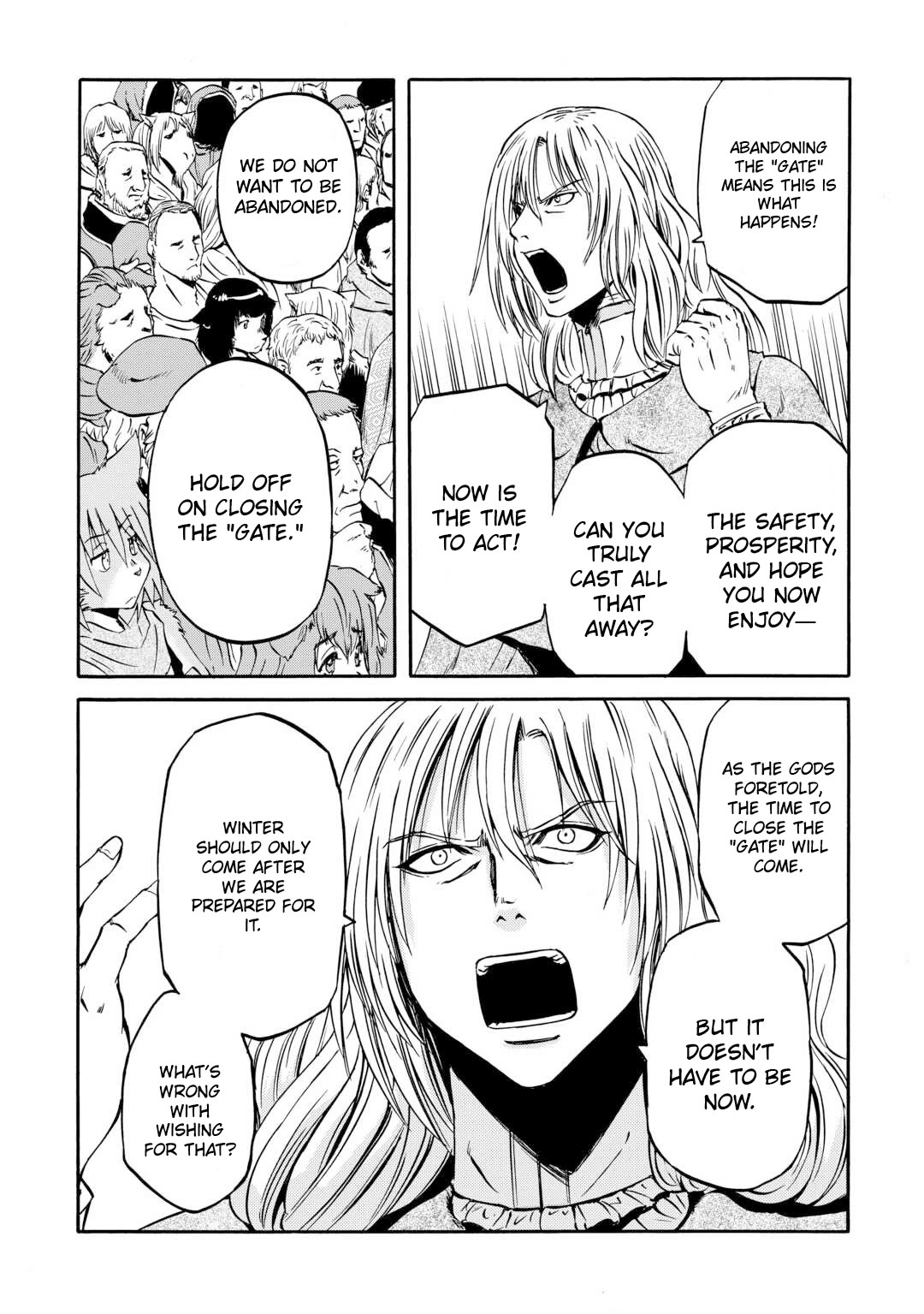 Gate – Jietai Kare no Chi nite, Kaku Tatakeri Chapter 139 - Page 7