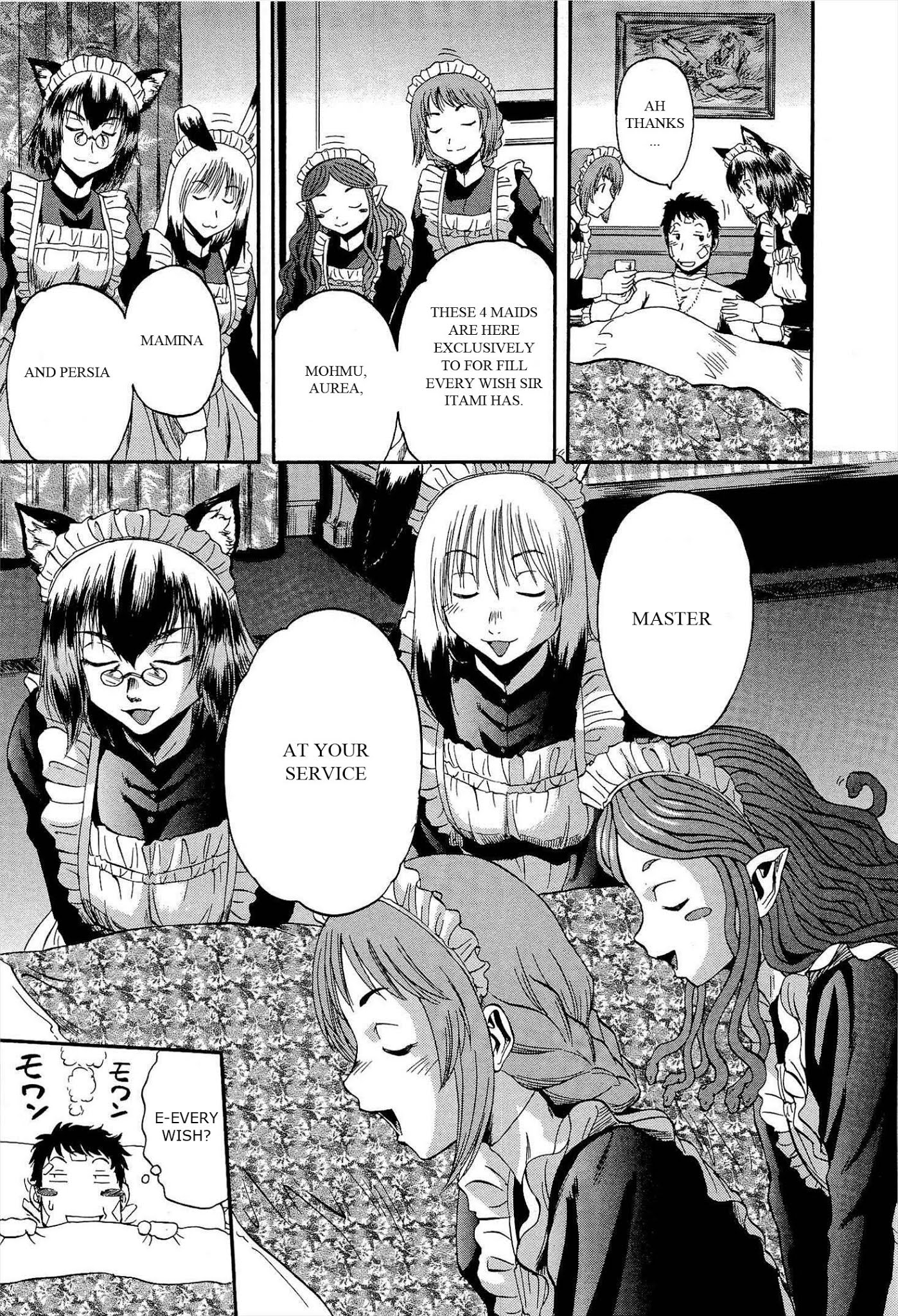 Gate – Jietai Kare no Chi nite, Kaku Tatakeri Chapter 14 - Page 11
